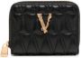 Versace Leren portemonnee Zwart - Thumbnail 1
