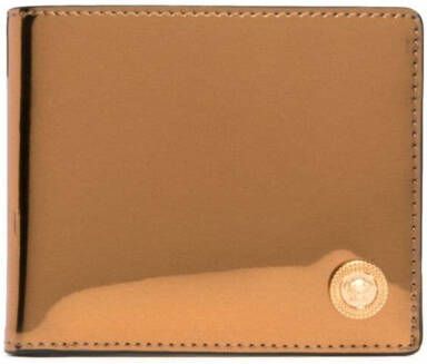 Versace Leren portemonnee Goud
