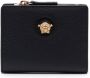 Versace La Medusa leren portemonnee Zwart - Thumbnail 1
