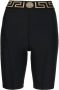 Versace Shorts met logoband Zwart - Thumbnail 1