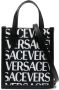 Versace Shopper met logoprint Zwart - Thumbnail 1