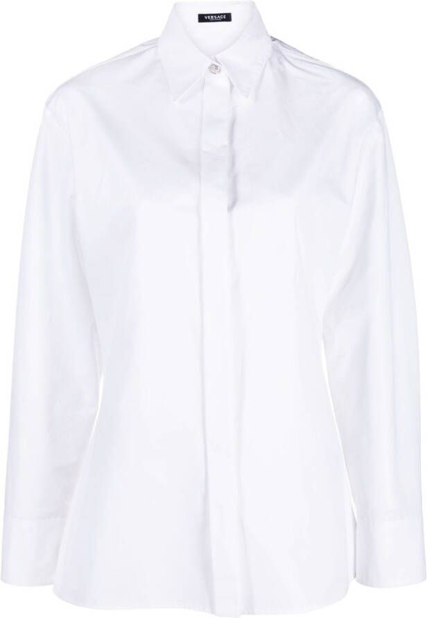 Versace Katoenen blouse Wit