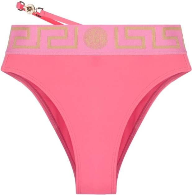 Versace High waist bikinislip Roze