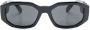 Versace Eyewear Medusa Biggie zonnebril Zwart - Thumbnail 1