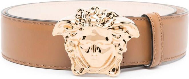 Versace Medusa gespriem Bruin