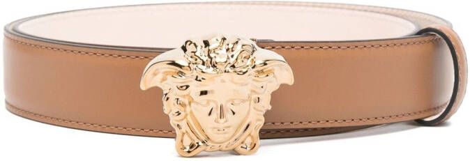 Versace Medusa gespriem Bruin