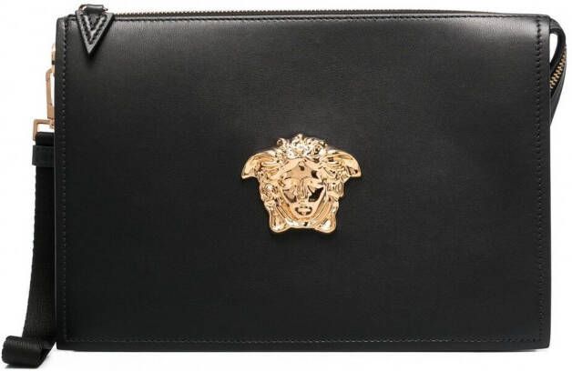 Versace Medusa clutch Zwart
