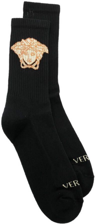 Versace Medusa sokken Zwart