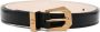 Versace Leren riem Zwart - Thumbnail 1