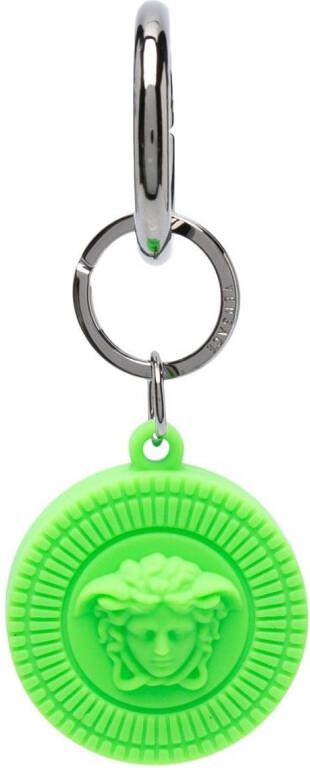 Versace Sleutelhanger met Medusa logo Groen
