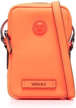 Versace Schoudertas met Medusa-logo Oranje