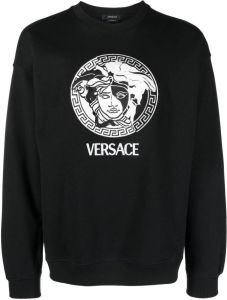Versace Medusa sweater Zwart