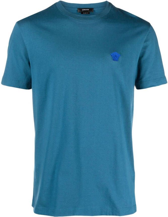 Versace Medusa T-shirt Blauw