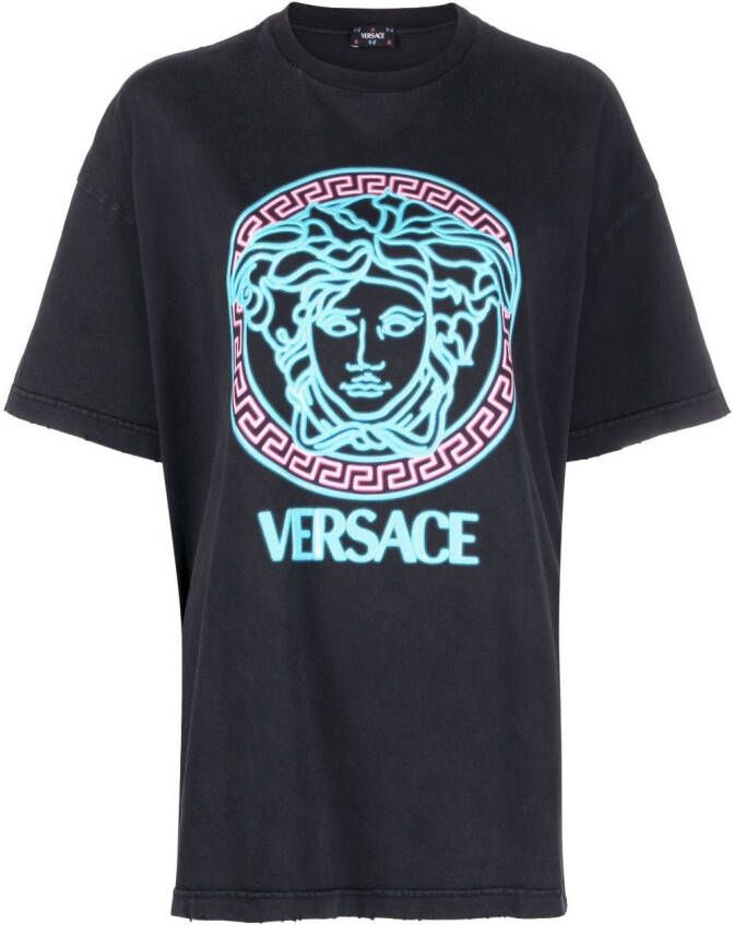 Versace Medusa T-shirt Zwart
