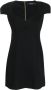 Versace Midi-jurk met kapmouwen Zwart - Thumbnail 1