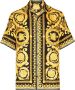 Versace Overhemd met Barocco print Geel - Thumbnail 1