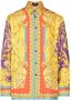 Versace Overhemd met barokprint Geel - Thumbnail 1