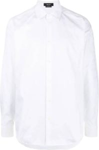 Versace Overhemd met jacquard Wit