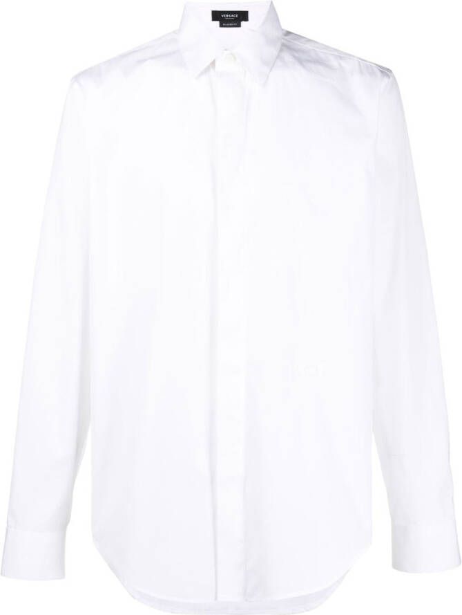 Versace Overhemd met knopen Wit