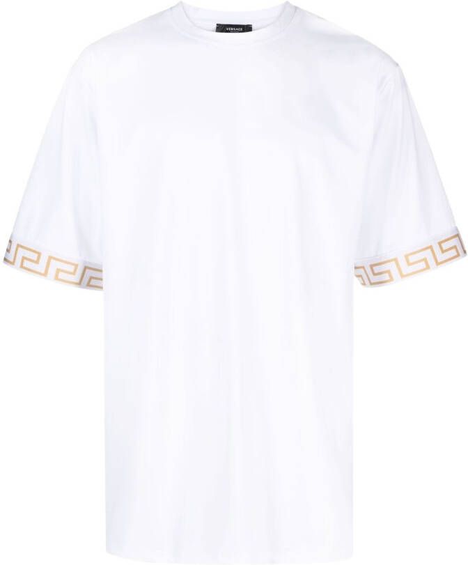 Versace Overhemd met korte mouwen Wit