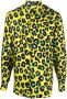 Versace Overhemd met luipaardprint Geel - Thumbnail 1