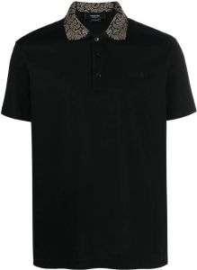 Versace Overhemd met studs Zwart