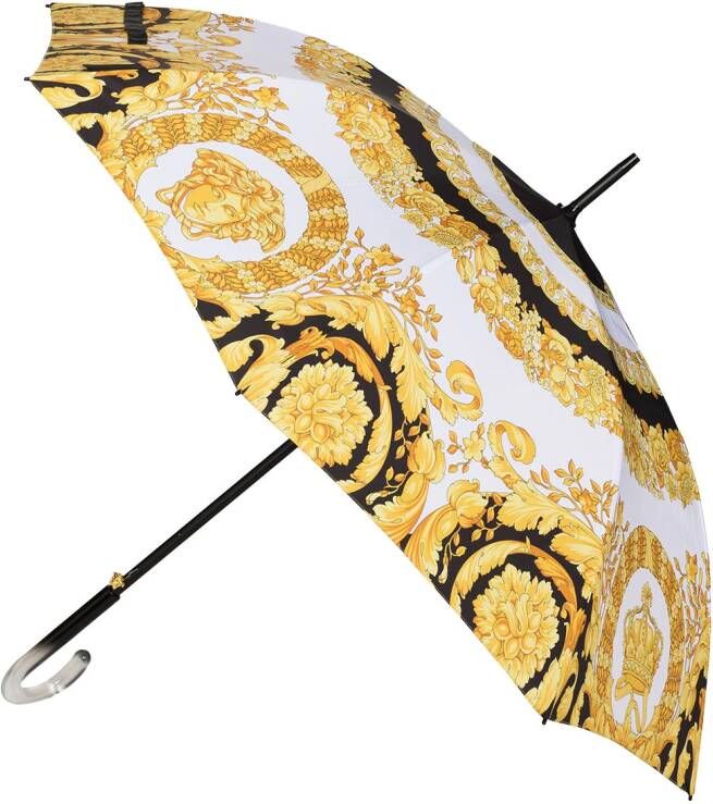 Versace Paraplu met Barocco print Wit