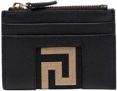 Versace Pasjeshouder met detail Zwart