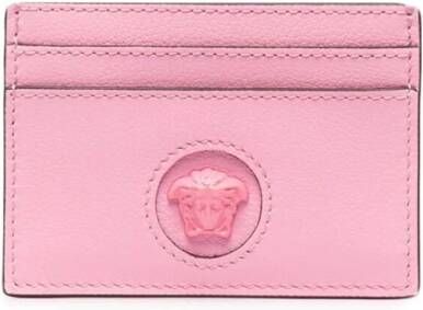 Versace Portemonnee kaarthouder Roze Dames