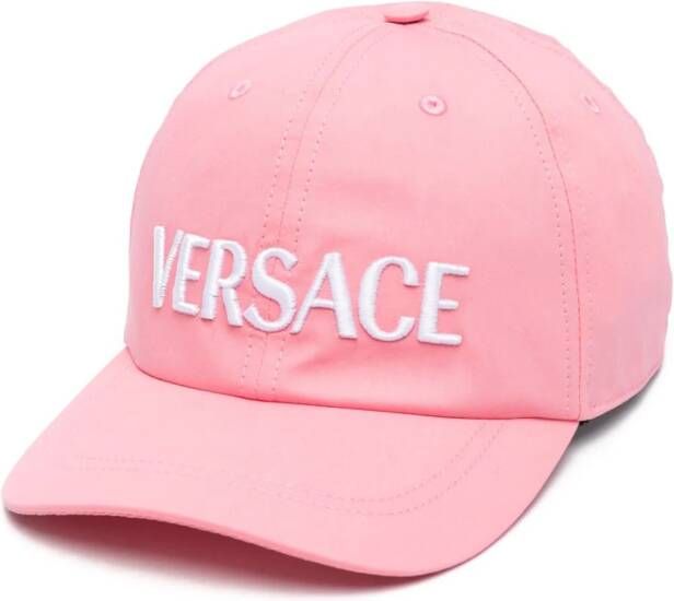 Versace Pet met geborduurd logo Roze