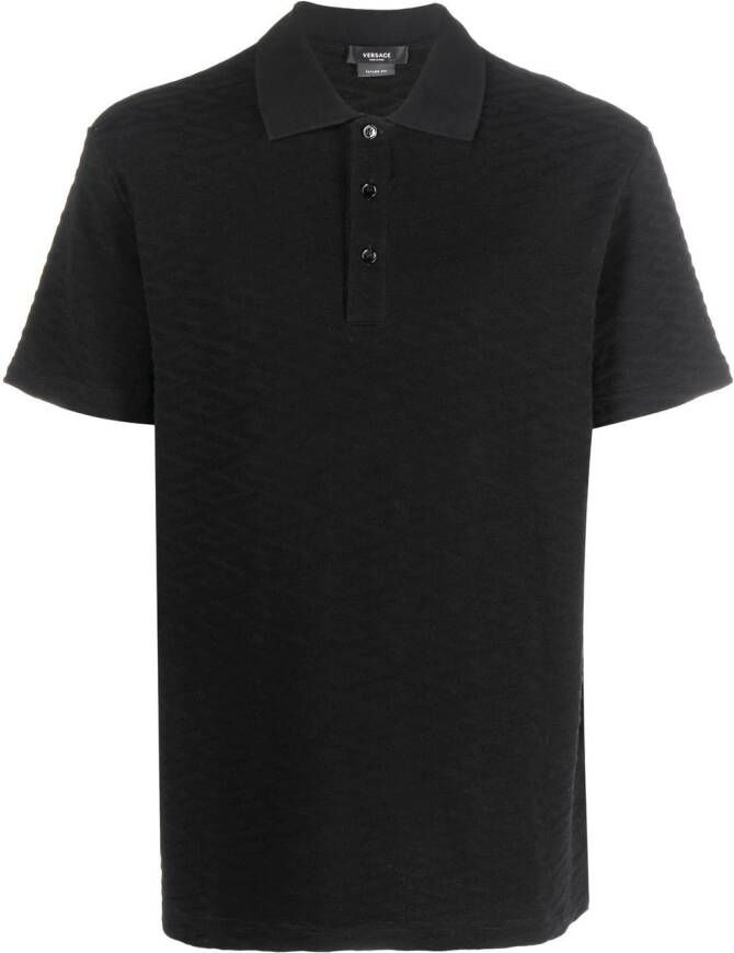 Versace Poloshirt Zwart