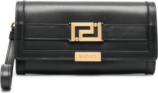 Versace Greca portemonnee Zwart
