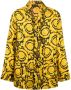 Versace Pyjamashirt met barokprint Geel - Thumbnail 1
