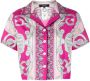 Versace Pyjamashirt met barokprint Roze - Thumbnail 1