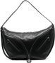 Versace Repeat grote schoudertas Zwart - Thumbnail 1