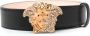 Versace La Medusa leren riem Zwart - Thumbnail 1