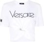 Versace Safety Pin 1978 Re-Edition T-shirt Wit - Thumbnail 1