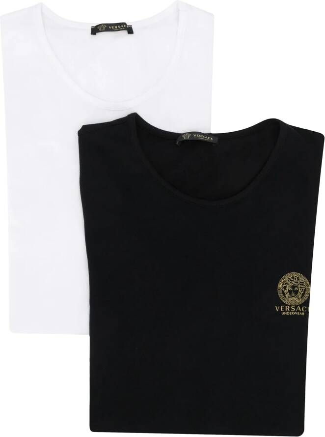 Versace Set van twee T-shirts Wit