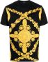 Versace T-shirt met Greca print Zwart - Thumbnail 1