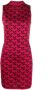 Versace Mouwloze jurk Rood - Thumbnail 1