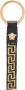 Versace Sleutelhanger met Grieks logo Zwart - Thumbnail 1