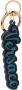 Versace Sleutelhanger met logo Blauw - Thumbnail 1