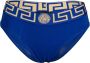Versace Slip met Greca-afwerking Blauw - Thumbnail 1
