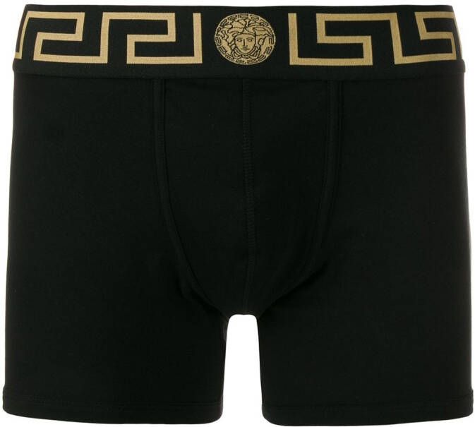 Versace Slips met Medusa logo Zwart
