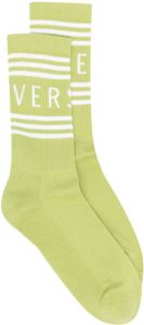 Versace Sokken met logoprint Groen