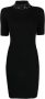 Versace Mini-jurk met col Zwart - Thumbnail 1