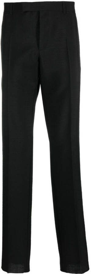 Versace Straight broek Zwart