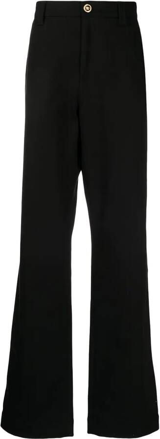 Versace Straight broek Zwart