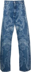 Versace Straight jeans Blauw