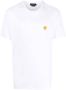 Versace T-shirt met geborduurde Medusa Wit - Thumbnail 1